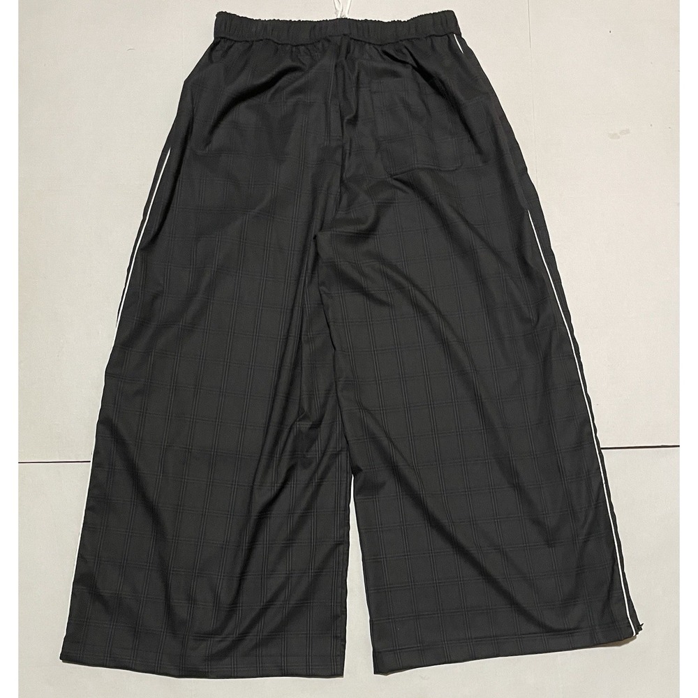Dressed in Lala Feminine Rage Trouser Track Pants XL Leopard Embroidered NWT - Picture 10 of 10
